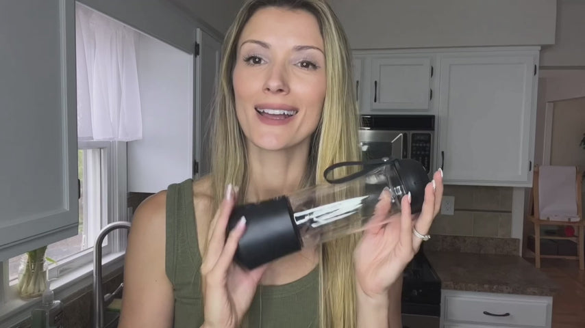 rechargeable portable glass blender for juicer protein shake