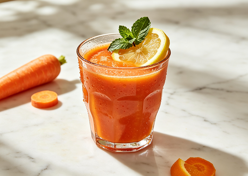Immune-Boosting Carrot Orange Ginger Juice Recipe