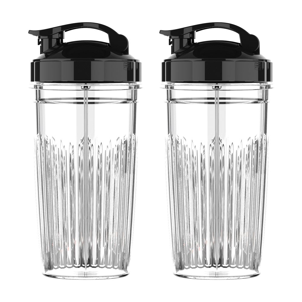 iCucina® Professional Plus Blender 1000W Cups, 2 Pack