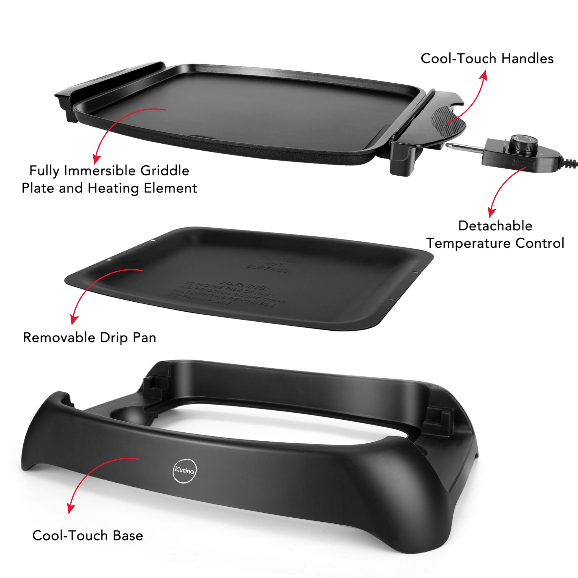 icucina® electric griddle